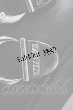 画像8: KILL STAR / ベルト付き厚底シューズ UK4(約23cm) 黒 H-25-08-13-079-SL-SH-KB-ZH