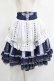 画像1: Ozz oneste / Star Wizardエプロン付スカート  ネイビー H-25-08-13-009-OO-SK-KB-ZH (1)