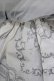 画像5: FRILL / ウサギ刺繍バッスルフリルスカート  黒 H-25-08-13-010-HN-SK-KB-ZH
