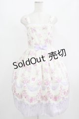 Emily Temple cute / フリルROSEノースリーブワンピース  ラベンダー H-25-08-13-002-ET-OP-KB-ZH