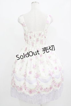 画像3: Emily Temple cute / フリルROSEノースリーブワンピース  ラベンダー H-25-08-13-002-ET-OP-KB-ZH