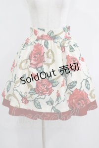 MILK / ロージーローズスカート  レッドローズ H-25-08-13-019-ML-SK-KB-ZH