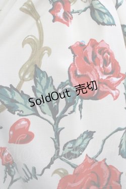 画像4: MILK / ロージーローズスカート  レッドローズ H-25-08-13-019-ML-SK-KB-ZH