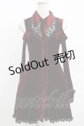 KILL STAR / 肩あきベロアワンピース XS ボルドー H-25-08-13-022-SL-OP-KB-ZH