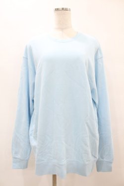 画像1: NieR Clothing / ブルーラビットトレーナー【BACK DESIGN】  サックス H-25-08-14-038-PU-TO-KB-ZH