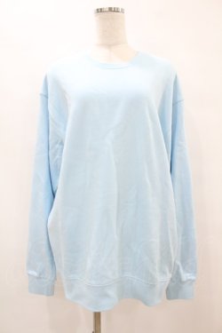 画像1: NieR Clothing / ブルーラビットトレーナー【BACK DESIGN】  サックス H-25-08-14-039-PU-TO-KB-ZH