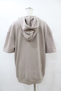 画像2: NieR Clothing / 半袖プルパーカー  ベージュ H-25-08-14-040-PU-TO-KB-ZH