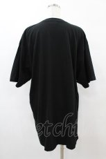 画像2: NieR CLOTHING / プリントCOTTON CUTSEW XL 黒 H-25-08-14-043-PU-TO-KB-ZT494 (2)