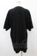 画像2: NieR Clothing / プリントCOTTON CUTSEW XL 黒 H-25-08-14-043-PU-TO-KB-ZH (2)