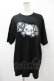 画像1: NieR Clothing / プリント半袖CUTSEW XL 黒 H-25-08-14-044-PU-TO-KB-ZH (1)
