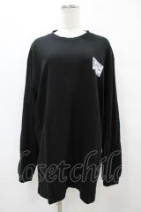 NieR Clothing / COTTON LONG CUTSEW XL 黒 H-25-08-14-046-PU-TO-KB-ZH