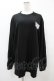 画像1: NieR Clothing / COTTON LONG CUTSEW XL 黒 H-25-08-14-046-PU-TO-KB-ZH (1)