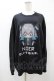画像1: NieR Clothing / プリントSWEAT  XL 黒 H-25-08-14-047-PU-TO-KB-ZH (1)
