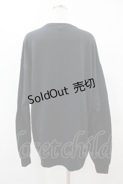 画像2: NieR Clothing / プリントSWEAT  XL 黒 H-25-08-14-047-PU-TO-KB-ZH