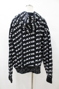 画像2: Katie / KATIE LOGO FAB BIG HOODIE  黒 H-25-08-14-049-LO-TO-KB-ZH
