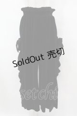 MILK / ベロアパンツ  ブラック H-25-08-14-004-ML-PA-KB-ZH