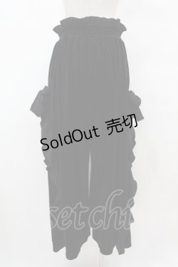 画像2: MILK / ベロアパンツ  ブラック H-25-08-14-004-ML-PA-KB-ZH