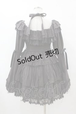 画像2: Vallee lys / Coquelicot Dress -gauze-  グレー H-25-08-14-005-0-OP-KB-ZH