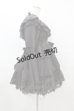 画像3: Vallee lys / Coquelicot Dress -gauze-  グレー H-25-08-14-005-0-OP-KB-ZH