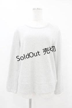 画像1: Franche Lippee / ラメトレーナー M グレー H-25-08-14-1032-LO-TO-NS-ZH