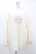 Honey Cinnamon / Honeyアップリケニットワンピース Free オフ H-25-08-14-1036-LO-OP-NS-ZH