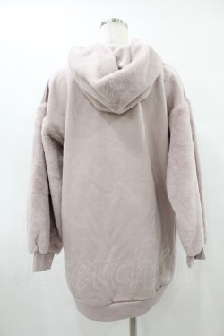 画像2: evelyn / ファー切替パーカーワンピース Free ピンク H-25-08-14-1039-LO-OP-NS-ZH