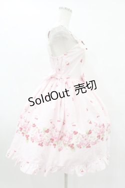 画像3: BABY,THE STARS SHINE BRIGHT / チェリーローズ柄ジャンパースカート Free ピンク H-25-08-14-1003-BA-OP-NS-ZH
