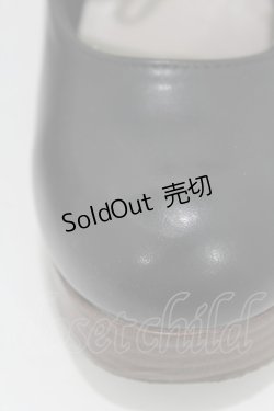 画像4: Amavel / ダブルリボンウッドライクソールパンプス L ブラック H-25-08-14-1044-CA-SH-NS-ZH