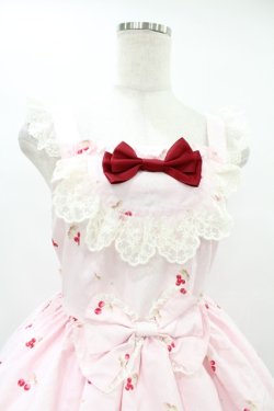 画像4: BABY,THE STARS SHINE BRIGHT / チェリーローズ柄ジャンパースカート Free ピンク H-25-08-14-1003-BA-OP-NS-ZH