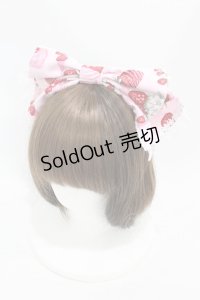 Angelic Pretty / おめかしBerryカチューシャ  ピンク H-25-08-14-1048-AP-AC-NS-ZH