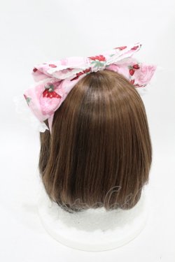 画像2: Angelic Pretty / おめかしBerryカチューシャ  ピンク H-25-08-14-1048-AP-AC-NS-ZH