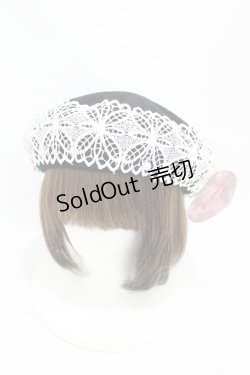 画像1: m petit by misako / TT*AMレースBベレー  ブラック H-25-08-14-1049-LO-AC-NS-ZH