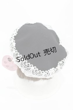 画像2: m petit by misako / TT*AMレースBベレー  ブラック H-25-08-14-1049-LO-AC-NS-ZH