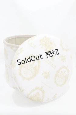 画像2: m petit by misako / NINA'sコラボ スツール収納BOX  オフ H-25-08-14-1052-LO-ZA-NS-ZH