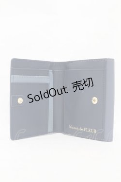 画像2: Maison de FLEUR / オペラリボンウォレット  ブルー H-25-08-14-1053-LO-ZA-NS-ZH