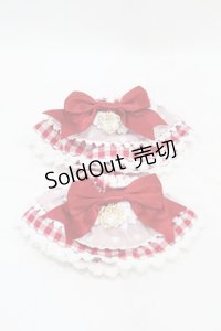 BABY,THE STARS SHINE BRIGHT / Milky sodaなmy lovely heroineお袖とめ  エンジ H-25-08-14-1054-BA-AC-NS-ZH