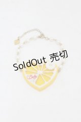 BABY,THE STARS SHINE BRIGHT / Cheerful Lemonブレスレット  イエロー H-25-08-14-1056-BA-AC-NS-ZH