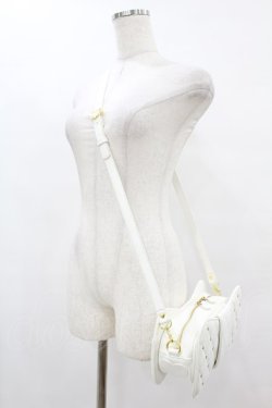 画像2: Angelic Pretty / キルティング宝石リボンポシェット  オフ H-25-08-14-1058-AP-BG-NS-ZH