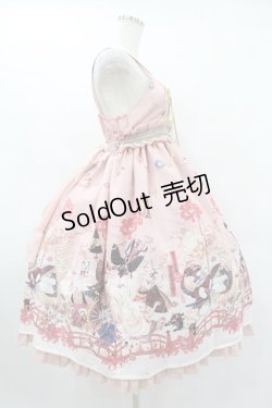 画像3: ALICE and the PIRATES / クリスの百鬼夜行〜宵に咲き誇る妖の華〜柄ベビードールジャンパースカート Free ピンク H-25-08-14-1004-PA-OP-NS-ZH