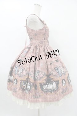 画像3: ALICE and the PIRATES / Dual face 〜phantom and truth〜柄ジャンパースカートI Free ピンク H-25-08-14-1005-PA-OP-NS-ZH