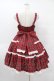 画像2: Angelic Pretty / タータンチェック肩リボンジャンパースカート Free レッド H-25-08-14-1006-AP-OP-NS-ZH (2)