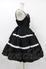 画像3: Angelic Pretty / 肩リボンジャンパースカート Free ブラック H-25-08-14-1008-AP-OP-NS-ZH (3)