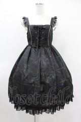 Angelic Pretty / Twinkle Skyジャンパースカート Free ブラック H-25-08-14-1009-AP-OP-NS-ZH
