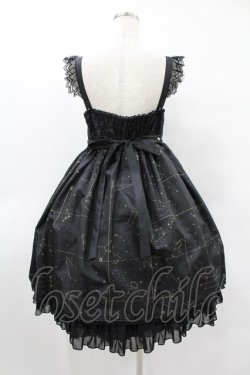 画像2: Angelic Pretty / Twinkle Skyジャンパースカート Free ブラック H-25-08-14-1009-AP-OP-NS-ZH