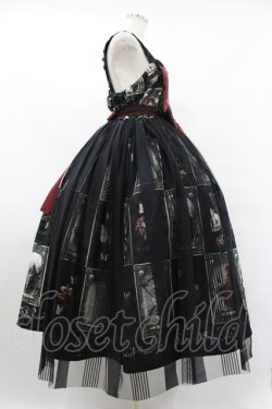 画像3: Royal Princess Alice / Little Red Riding Hood Tarot 赤ずきんのタロット ・粟木こぼねコラボ ペプラム付きドレス Free ブラック H-25-08-14-1010-LO-OP-NS-ZH