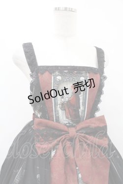 画像4: Royal Princess Alice / Little Red Riding Hood Tarot 赤ずきんのタロット ・粟木こぼねコラボ ペプラム付きドレス Free ブラック H-25-08-14-1010-LO-OP-NS-ZH