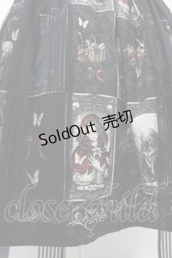 画像5: Royal Princess Alice / Little Red Riding Hood Tarot 赤ずきんのタロット ・粟木こぼねコラボ ペプラム付きドレス Free ブラック H-25-08-14-1010-LO-OP-NS-ZH