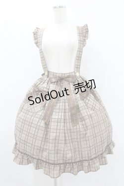画像1: BABY,THE STARS SHINE BRIGHT / Chocolate Checkスカート Free ブラウン H-25-08-14-1012-BA-SK-NS-ZH