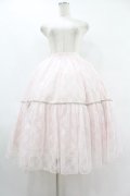 Angelic Pretty / Romantic Lacy Dollスカート Free ピンク H-25-08-14-1013-AP-SK-NS-ZH
