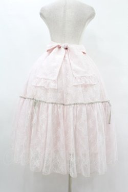 画像2: Angelic Pretty / Romantic Lacy Dollスカート Free ピンク H-25-08-14-1013-AP-SK-NS-ZH